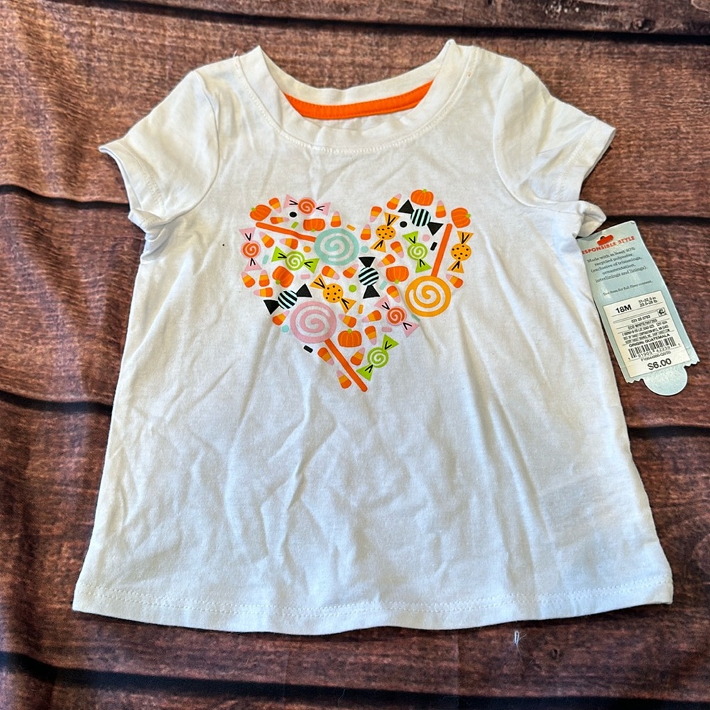 Halloween candy shirt
